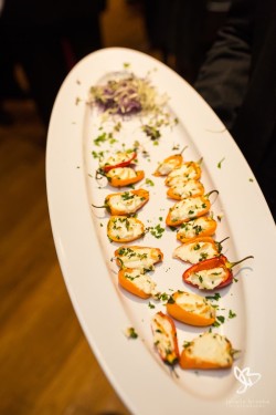 cuisine at a wedding