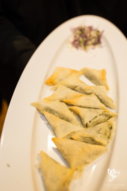 cuisine at a wedding