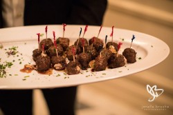 cuisine at a wedding