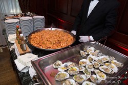 cuisine at a wedding