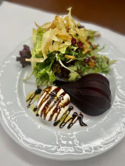 cuisine at a wedding