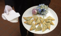 cuisine at a wedding