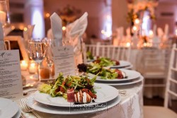cuisine at a wedding