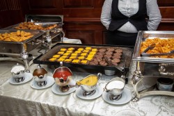 cuisine at a wedding