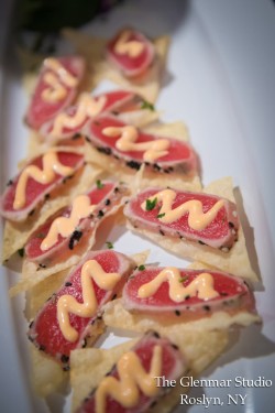 cuisine at a wedding