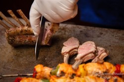 cuisine at a wedding